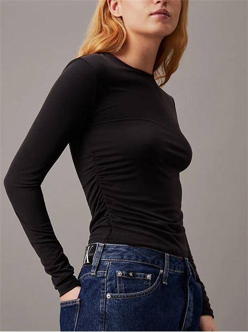 modal detail ls top CALVIN KLEIN JEANS | J20J224065BEH